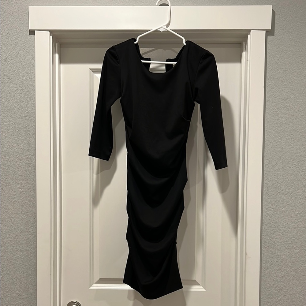 Elegant Black Women's Dress